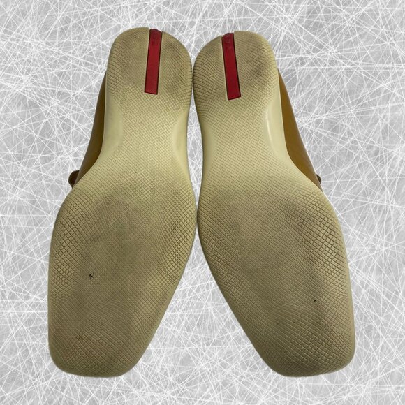 Authentic Vintage Prada light Brown Leather Loafers - Mens Size 8.5 - Picture 9 of 9